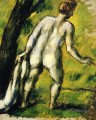 Baigneuse du dos Paul Cézanne Nu impressionniste